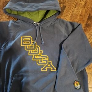 Bodega NWOT 15 Year Anniversary GOTS Organic Hooded Sweatshirt Navy size medium